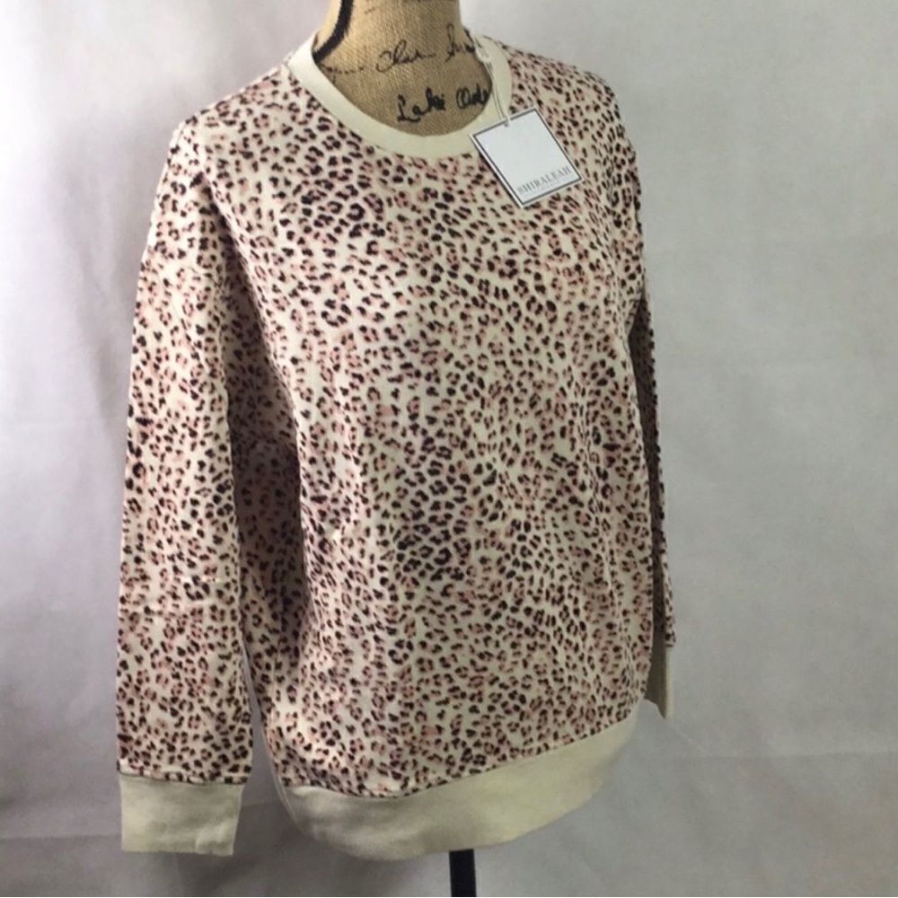 Sweatshirt lounge wear Leopard pattern